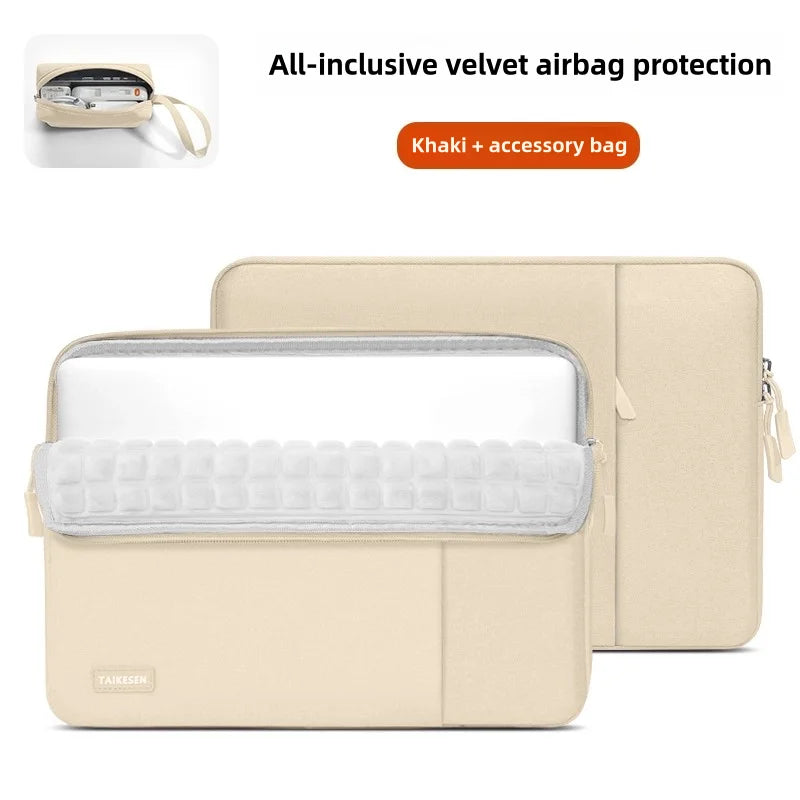 Laptop Sleeve Bag for Macbook Air Pro 13 13.3 14 15.4 15.6 Inch Notebook Pouch for Lenovo Asus HP Dell Portable Bag Cover Case Red Magic