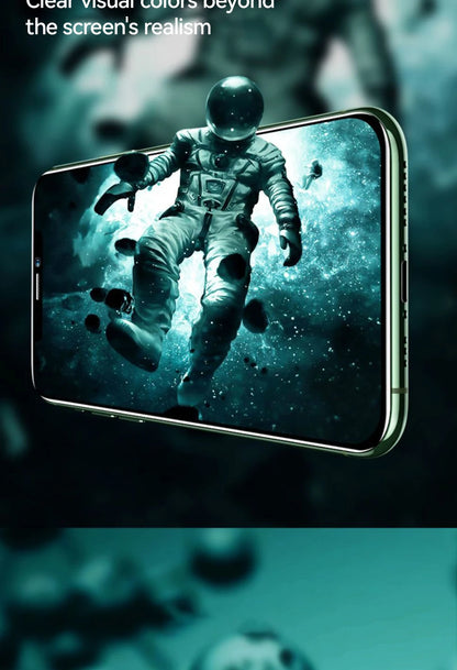 Joyroom 3/2/1PCS HD Glass For iPhone 17 16 15 Pro Max Screen Protector Full Screen Tempered Glass Protection For iPhone 17 16 15 Red Magic