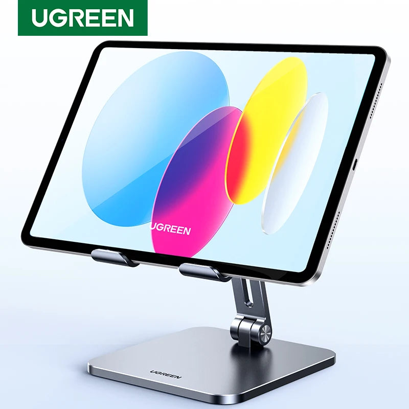 【New-in Sale】UGREEN Tablet Phone Stand For iPad Pro iPhone Xiaomi Tablet Support Aluminum iPad Stand Laptop Stand Tablet Stand Setup Lord