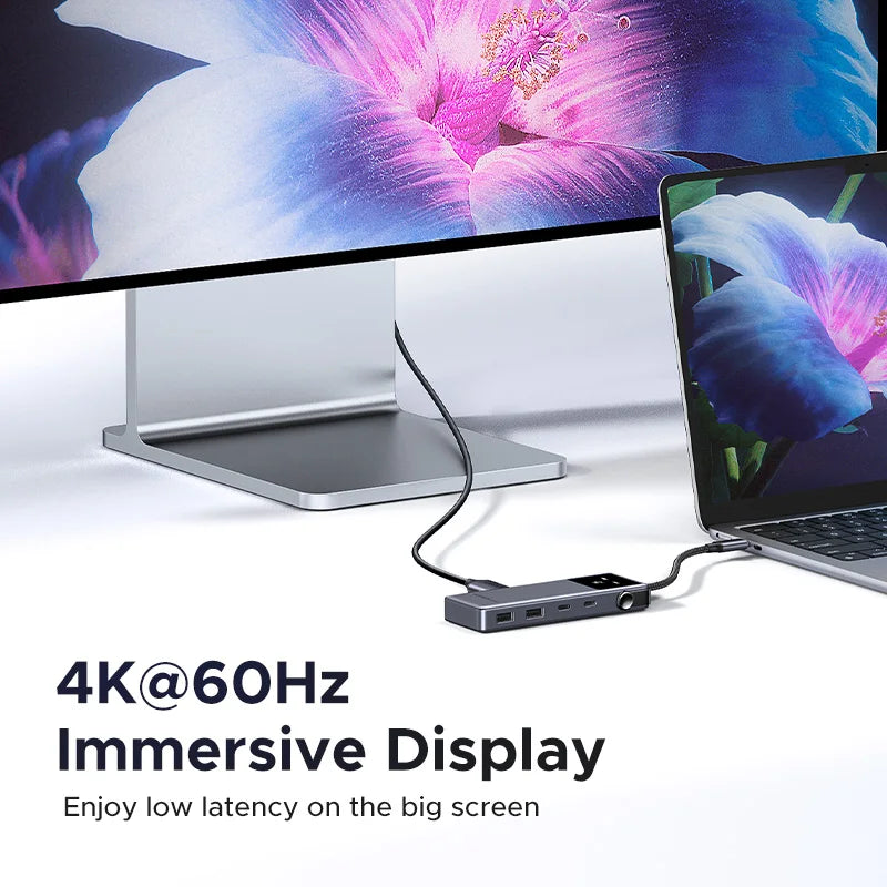 UGREEN USB HUB Uno Type-C to 4K60Hz HDMI PD100W 10Gbps USB-A/USB-C Splitter for MacBook Air Pro Dell Laptop Accessories Docking Setup Lord