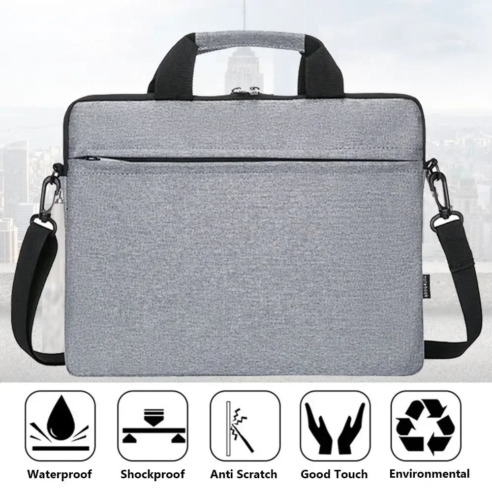 Laptop Bag Sleeve Case Shoulder HandBag Notebook Pouch Briefcases 133 14 156 inch For Lenovo HP Huawei Asus Dell Samsung Red Magic