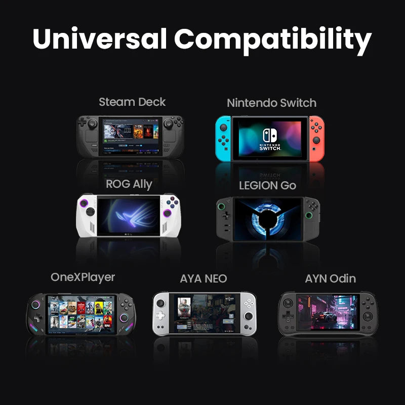 UGREEN Steam Deck Dock 4K60Hz 9 Ports RJ45 PD100W USB C HUB Compatible with Steam Deck ROG Ally LEGION Go iPhone 15 Pro/Pro Max Setup Lord