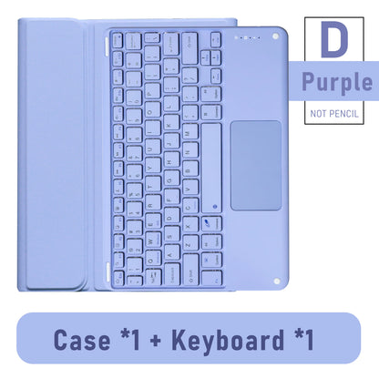 Keyboard Wireless Mouse Magic For iPad Pro 13 11 Case M4 M2 2025 M3 Air 13 11 5 4 10.2 9 8 7 Generation Case Bluetooth Keyboard Red Magic