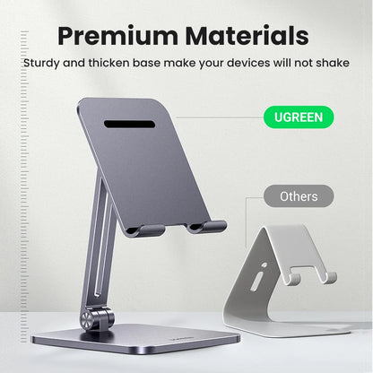 【New-in Sale】UGREEN Tablet Phone Stand For iPad Pro iPhone Xiaomi Tablet Support Aluminum iPad Stand Laptop Stand Tablet Stand Setup Lord