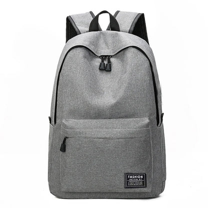 15 Inches Versatile Backpack Trendy Washable Oxford Cloth Computer Bag Black Gray Blue Red School Student Backpack Unisex Red Magic