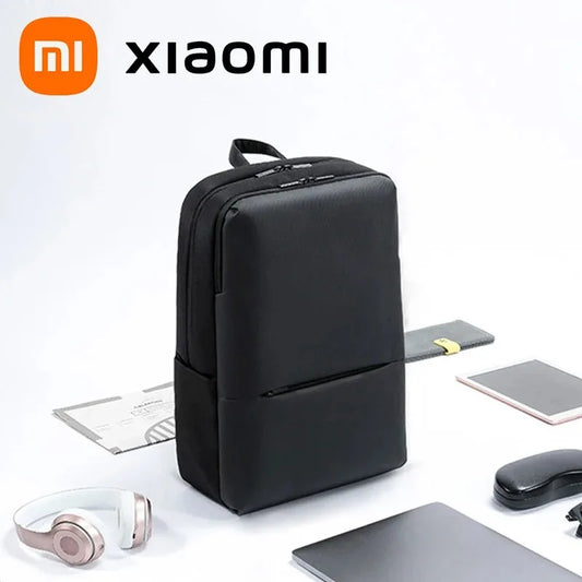 Xiaomi Classic Business Backpack 2 Fashion Laptop Bag for Men and Women Travel Large Capacity Backpack Red Magic