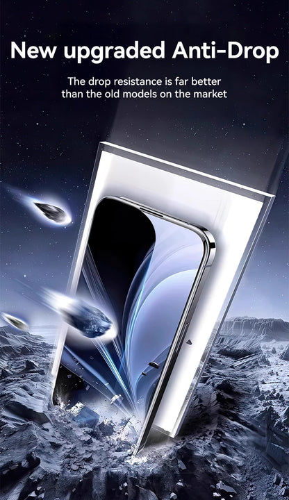 Joyroom 1/2PCS For iPhone 17 Pro Max Anti-Spy Glass Privacy Screen Protector Glass For iPhone 17 Pro 17 Air Tempered Glass Film Red Magic