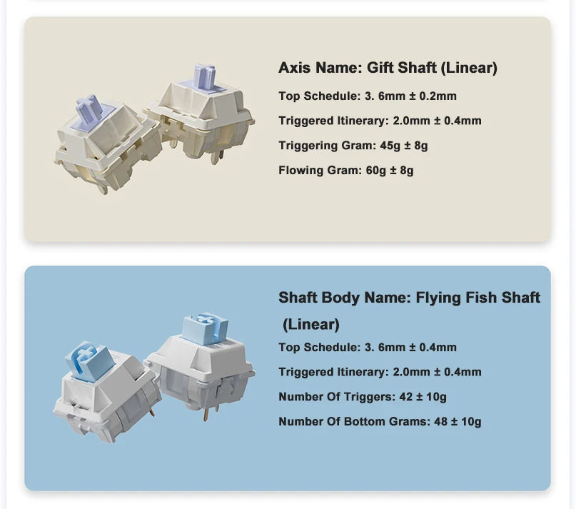 AJAZZ AK820 / AK820Pro Gaming Mechanical Keyboard 75% 82 Keys Wired Single Mode/Bluetooth Wireless Gamer Keyboard for Laptop PC Red Magic