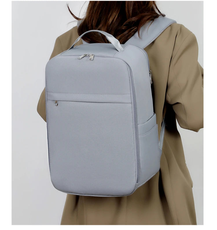 New Casual Backpack, Short-Distance Travel Backpack, Fashionable and Versatile Multi-Compartment Laptop Bag Red Magic