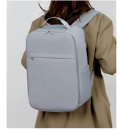 New Casual Backpack, Short-Distance Travel Backpack, Fashionable and Versatile Multi-Compartment Laptop Bag Red Magic