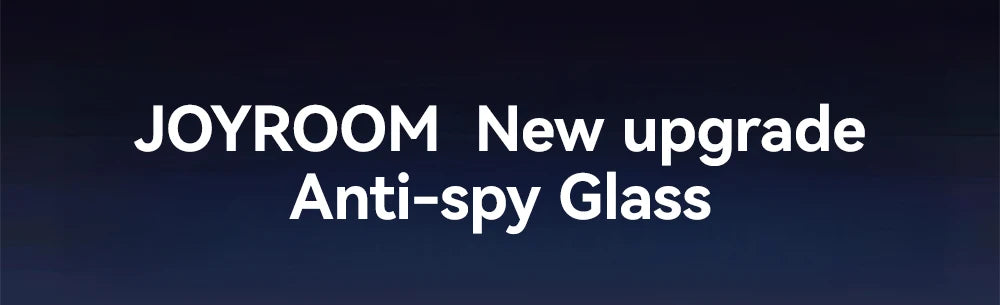 Joyroom 1/2PCS For iPhone 17 Pro Max Anti-Spy Glass Privacy Screen Protector Glass For iPhone 17 Pro 17 Air Tempered Glass Film Red Magic