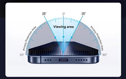 Joyroom 1/2PCS For iPhone 17 Pro Max Anti-Spy Glass Privacy Screen Protector Glass For iPhone 17 Pro 17 Air Tempered Glass Film Red Magic