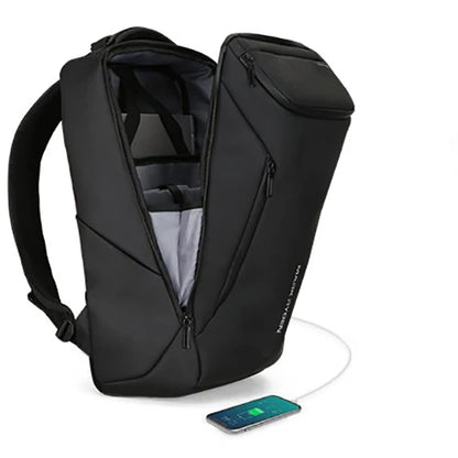 MARK RYDEN 17 inch Laptop Backpack For Men Travel Spacious Backpack Commuting COMPACTO PRO Red Magic