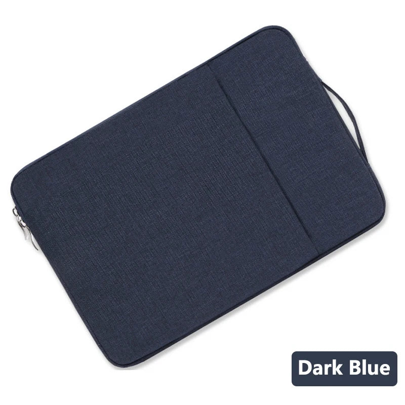 Portable Laptop Sleeve Bag Soft Cover 11 12 13 14 15 15.6 16 Inch for Macbook Huawei Xiaomi HP Dell Lenovo Laptop Sleeve Handbag Red Magic