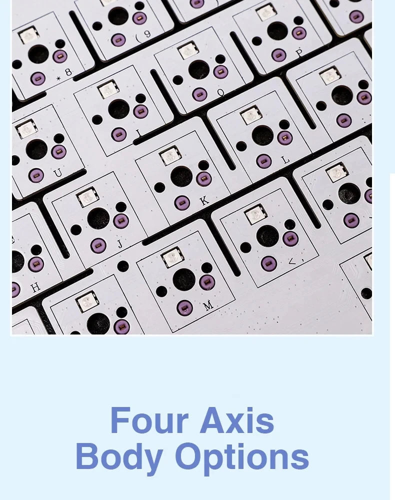 AULA F75 2.4G Wireless/Bluetooth/Wired Gaming Mechanical Keyboard RGB Customized 75% Layout OEM Profile Gasket Structure Red Magic