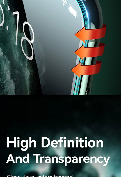 Joyroom 1/2/3pcs HD Glass Screen Protector for iPhone 16 15 14 13 12 11 Pro Max Full Screen Tempered Glass Protection for iPhone Red Magic